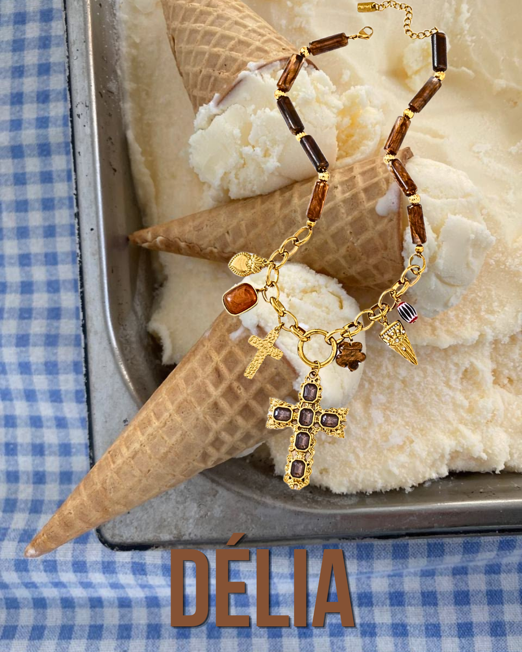 🍦 Le collier Délia -