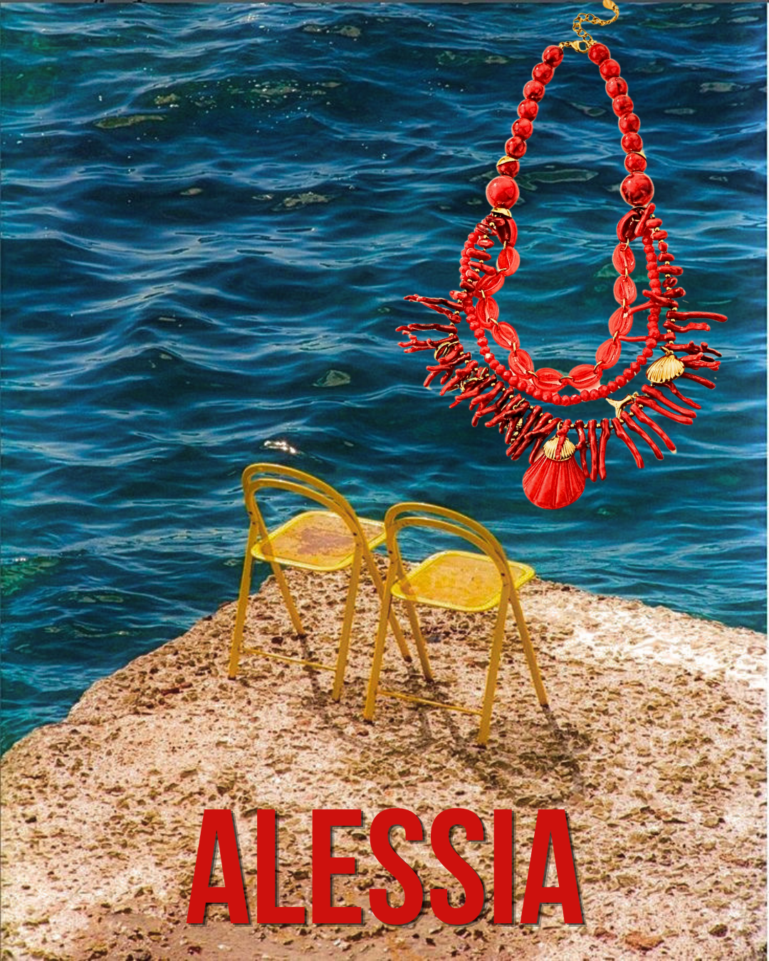 ❤️ Le collier Alessia -